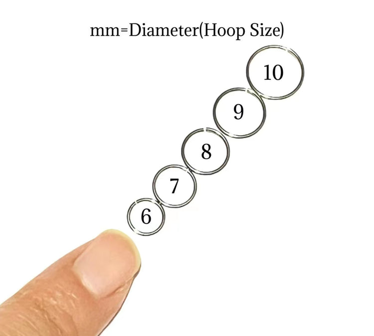 false twisted wire nose lip or cartilage faux ring hoop adjustable, unisex